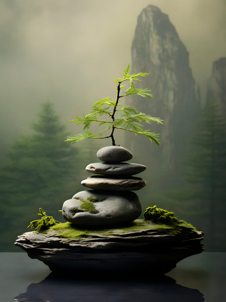 Tableau Zen Harmonie Naturelle - Calm and Feng Shui for Office