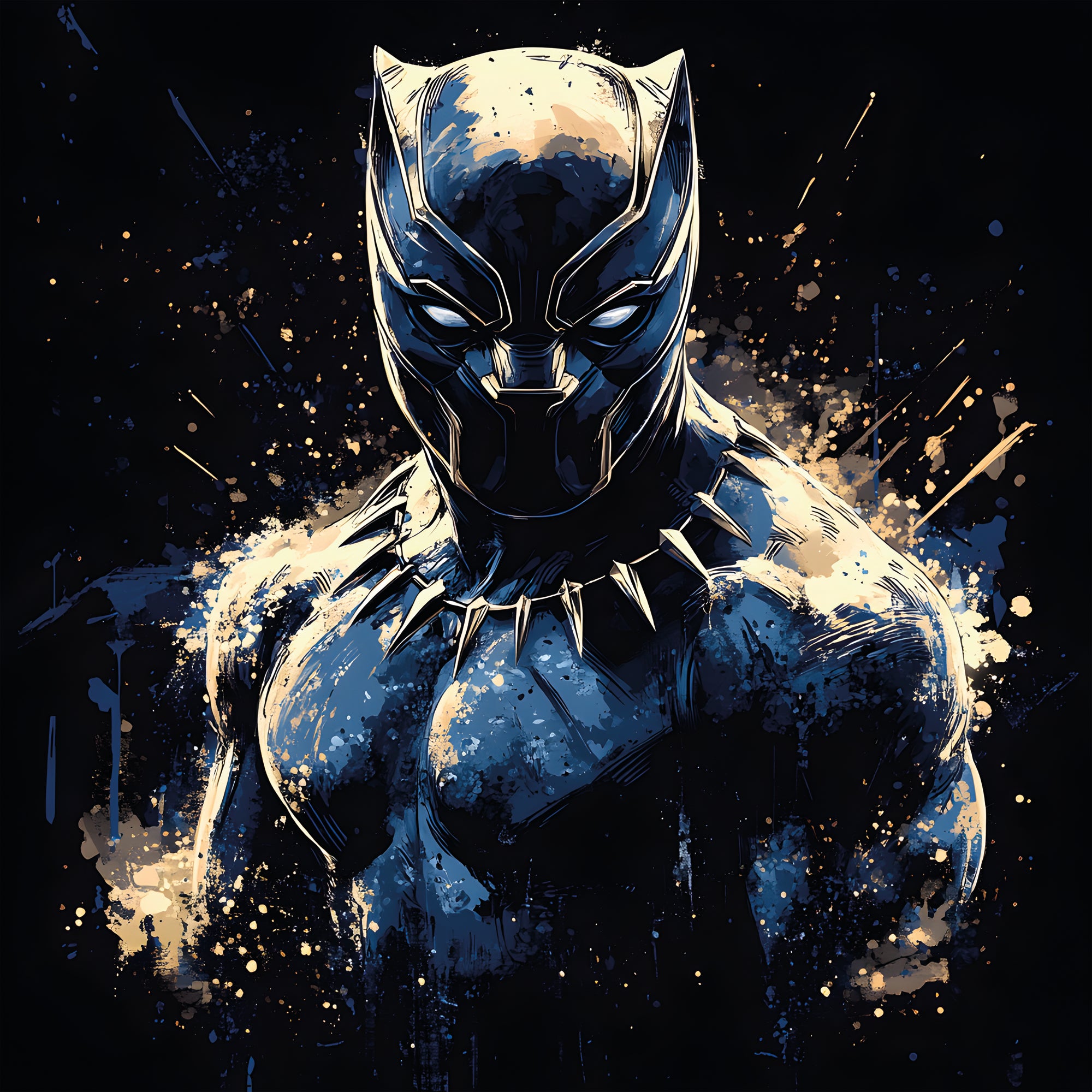 Tableau Black Panther - Design Décoratif - Fabulartz.fr