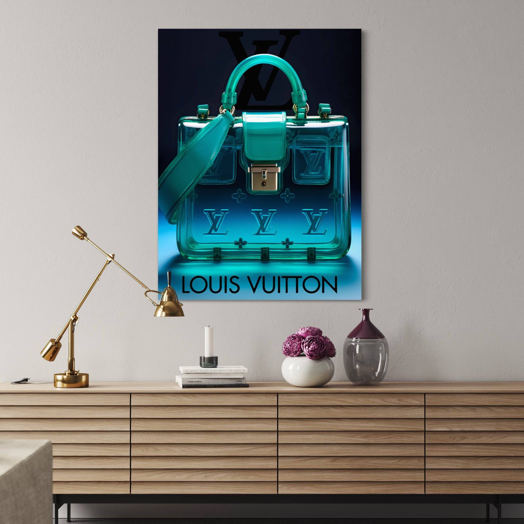 Translucent Elegance - Tableau Luxe Louis Vuitton - Fabulartz.fr 