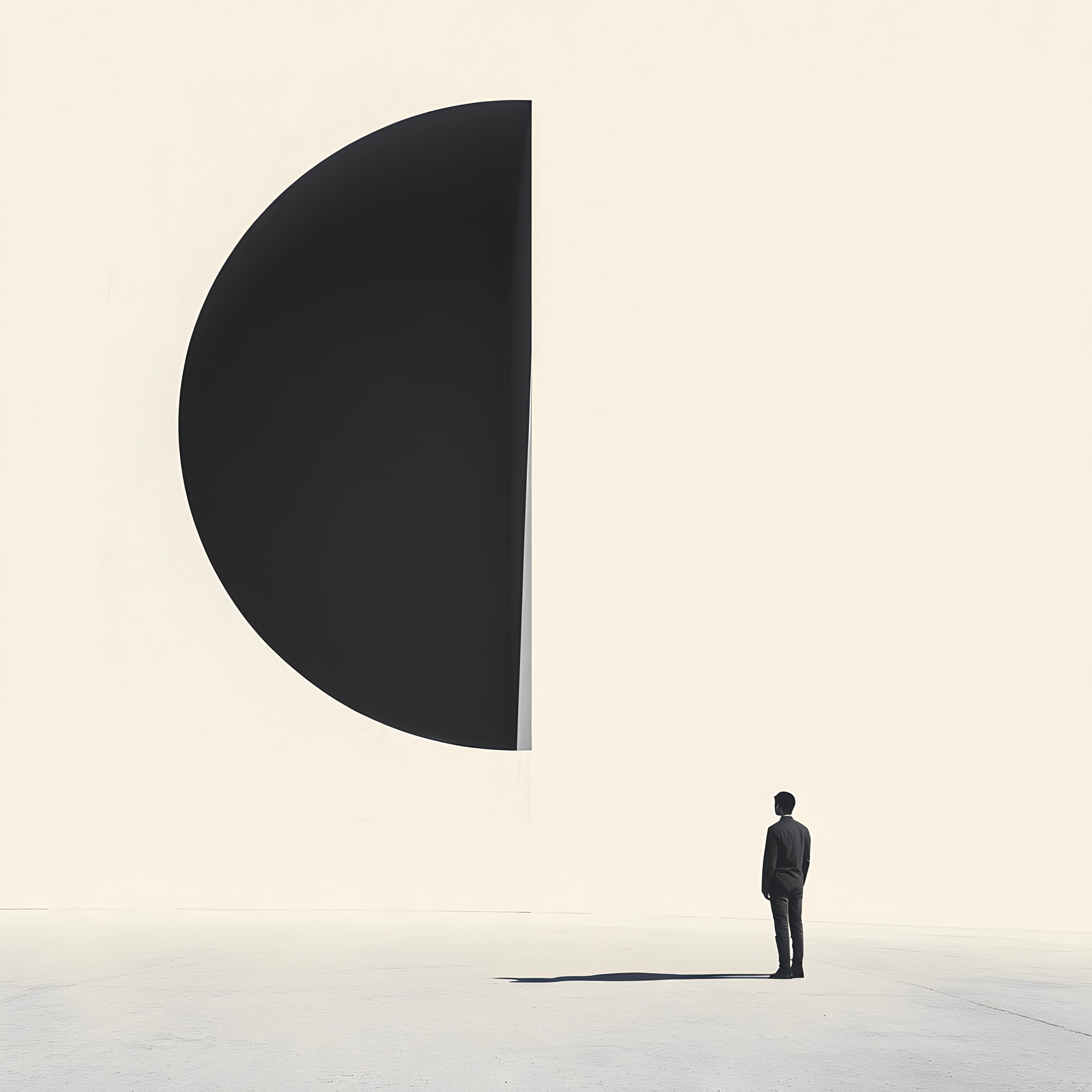 Tableau Abstrait - Contemplation de l'Infini