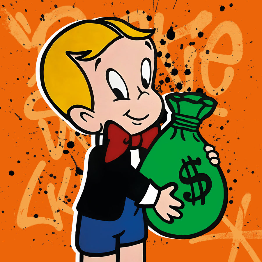 Tableau Richie Rich Dollar – Cadre Mural Design