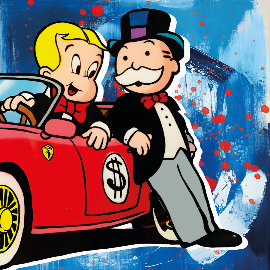 Tableau Monopoly et Richie Rich – Décoration Murale Design