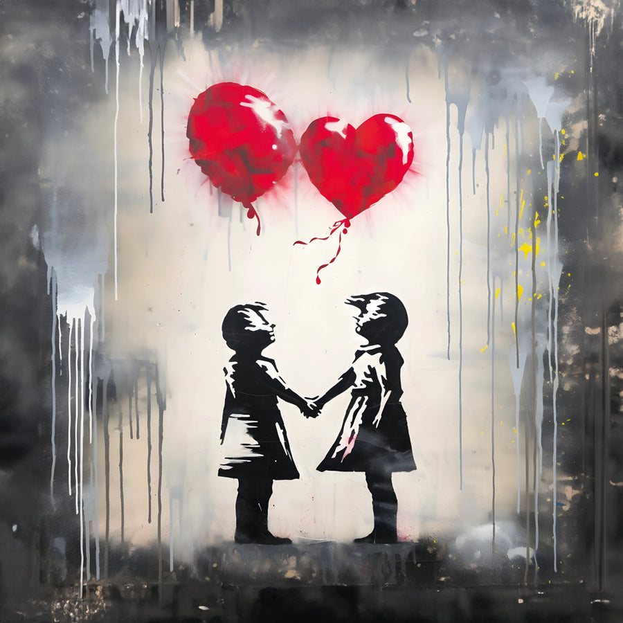 Tableau Street Art Enfants - Décoration Murale Design & Déco