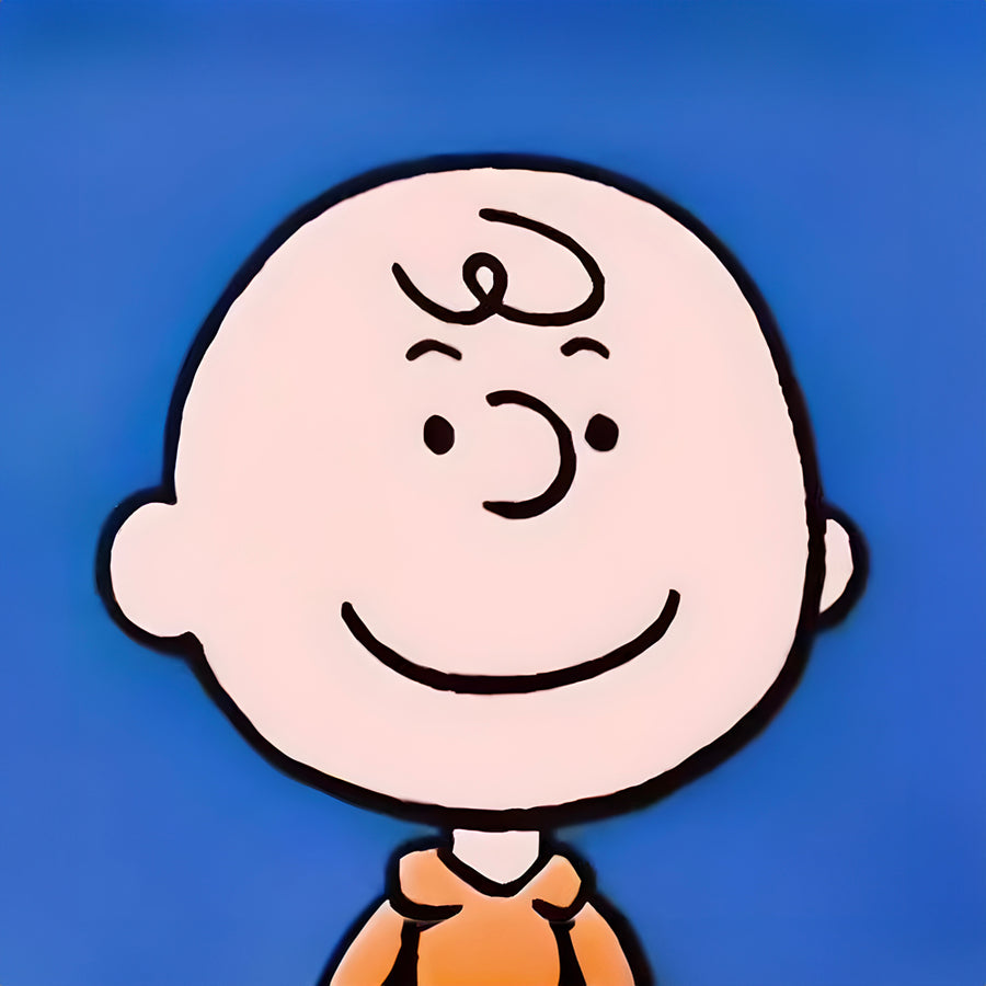 Painting Charlie Brown Portrait - Cadre Déco Simple
