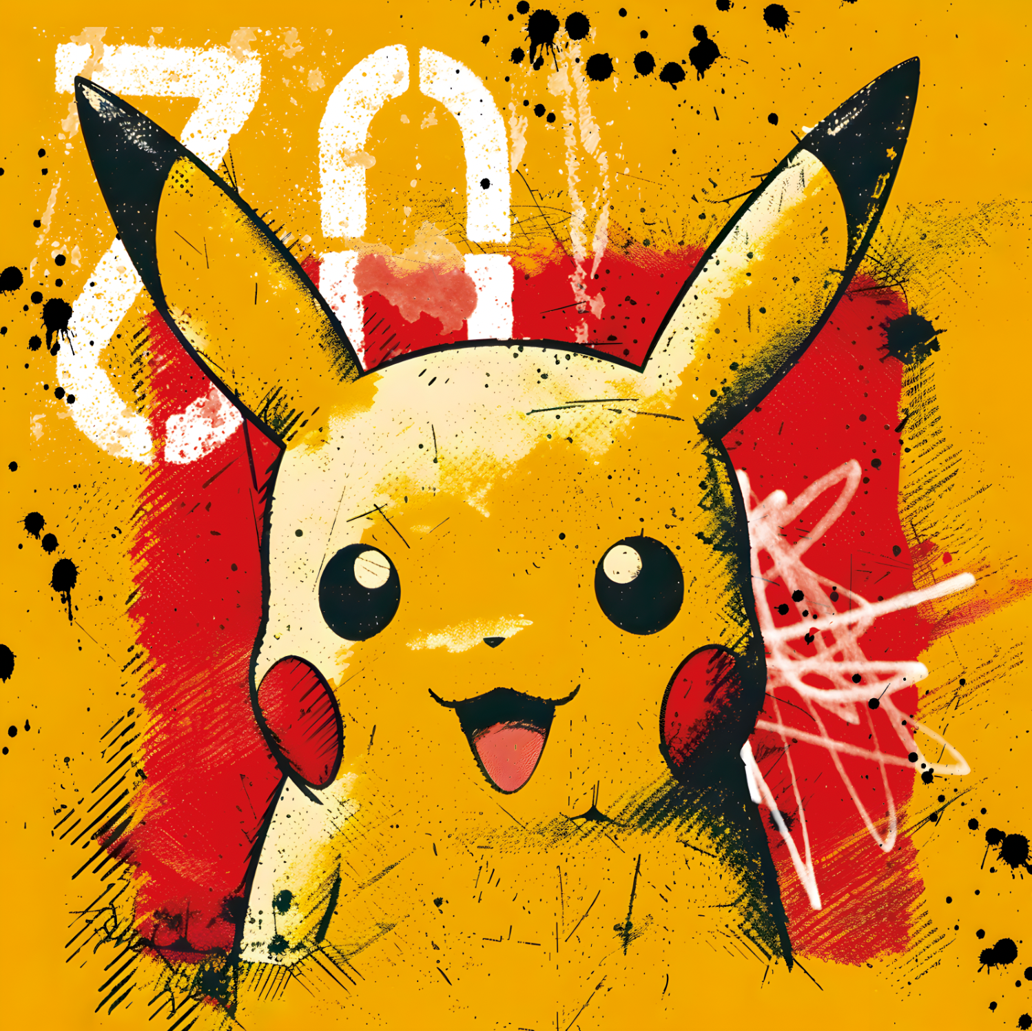 Tableau Pokémon Vibrant - Cadre Déco Mural pour Décoration Intérieure - Fabulartz.fr 