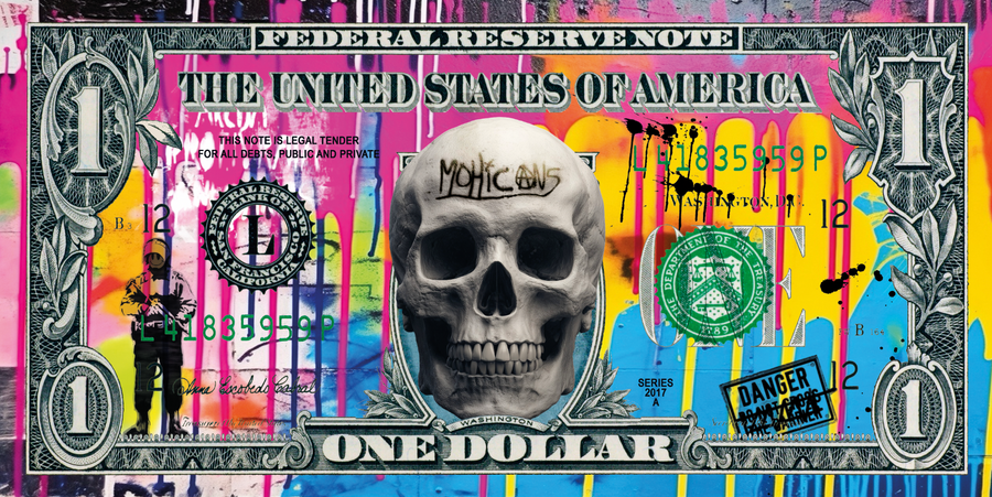 Tableau Dollars - Dollar Skull