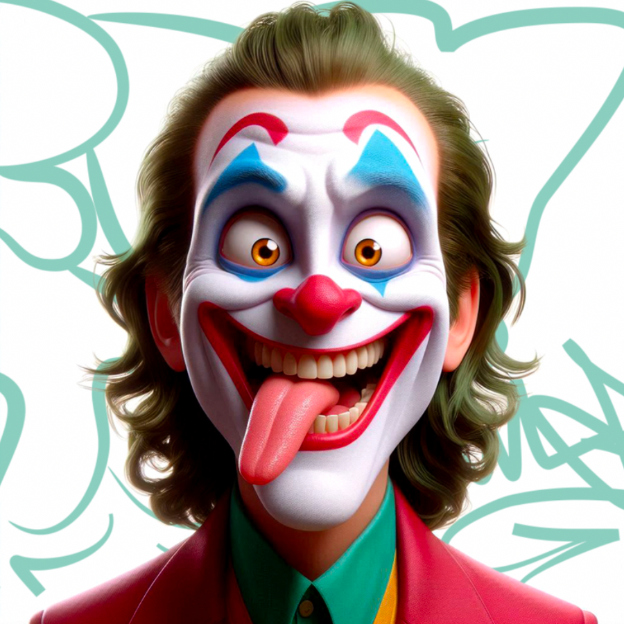 Expressive Joker Portrait - Déco Murale Design