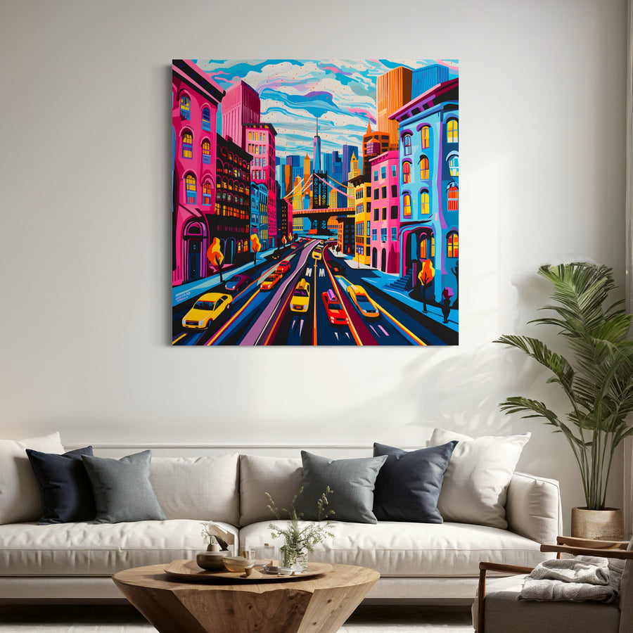 Pop Art Trafic Urbain - Cornice da parete di design