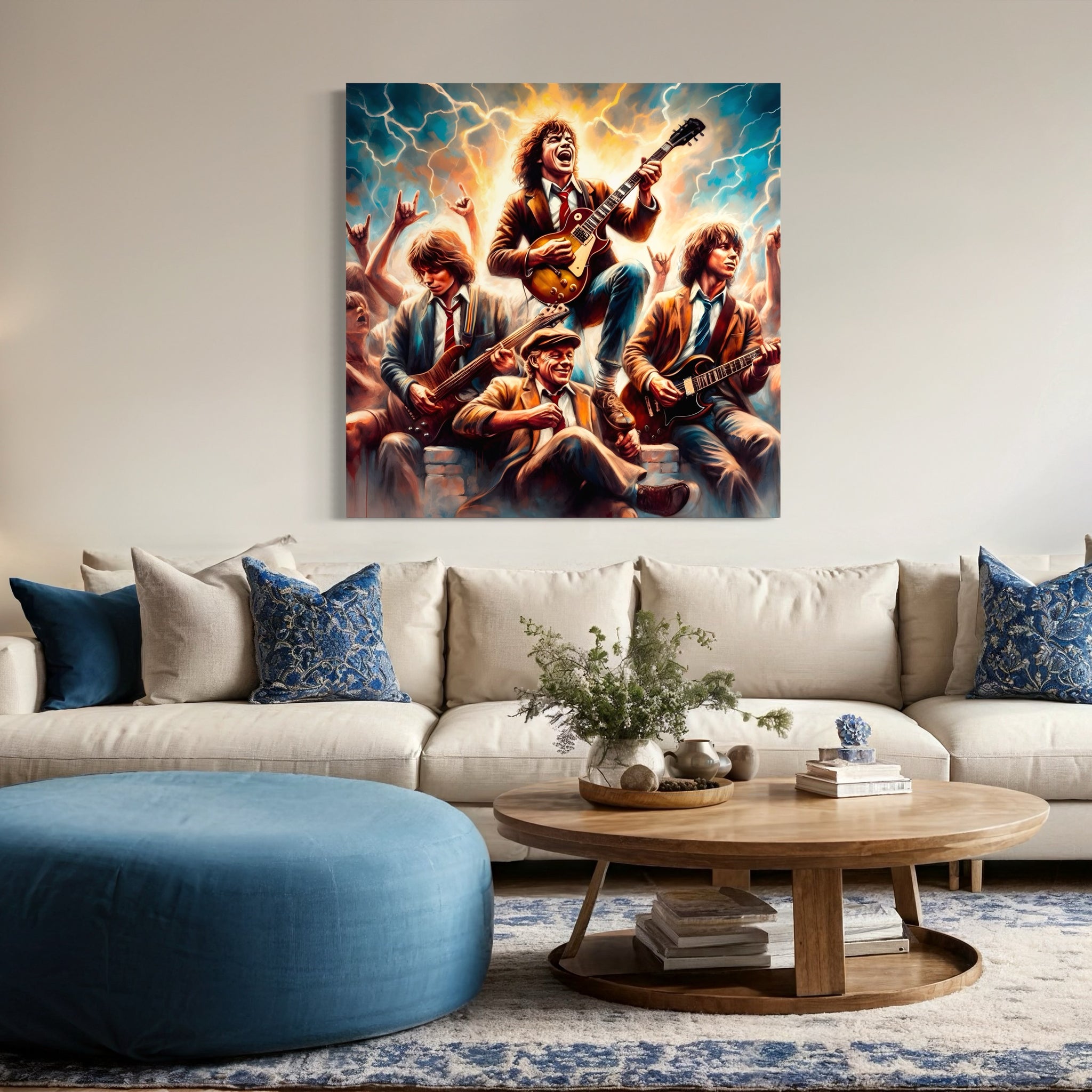 ACDC School uniforms - Design wall decor | Fabulartz.fr