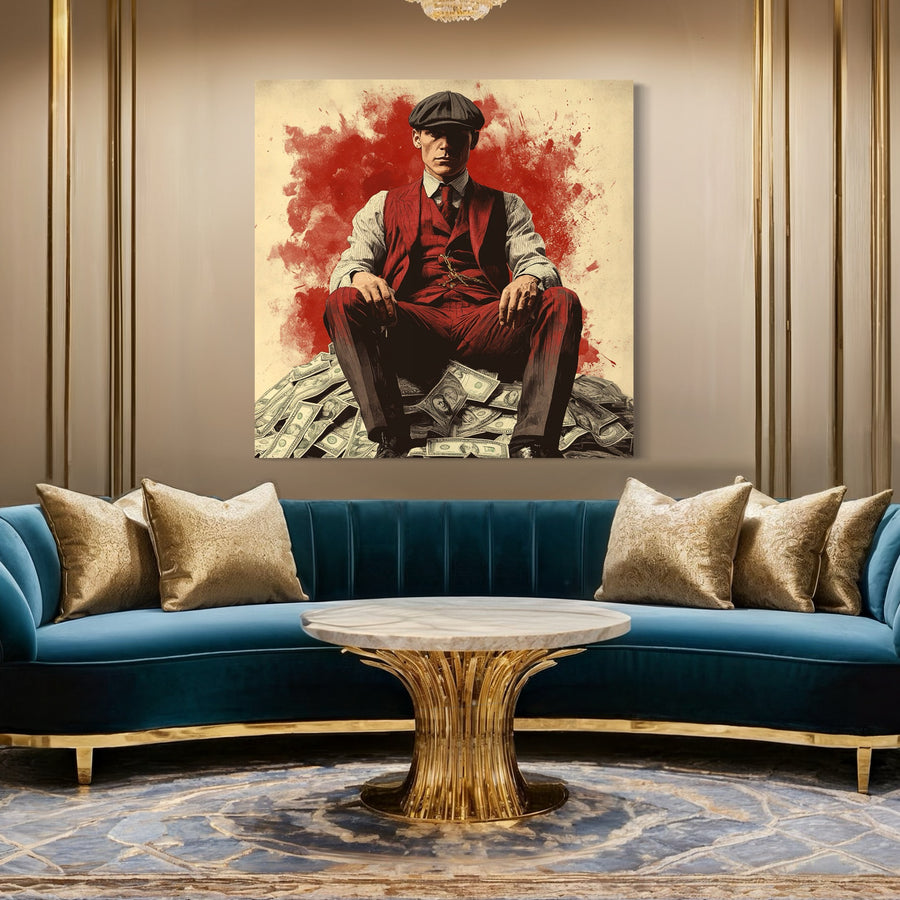 Painting Mafia - The Money Emperor - Wall Decoration
