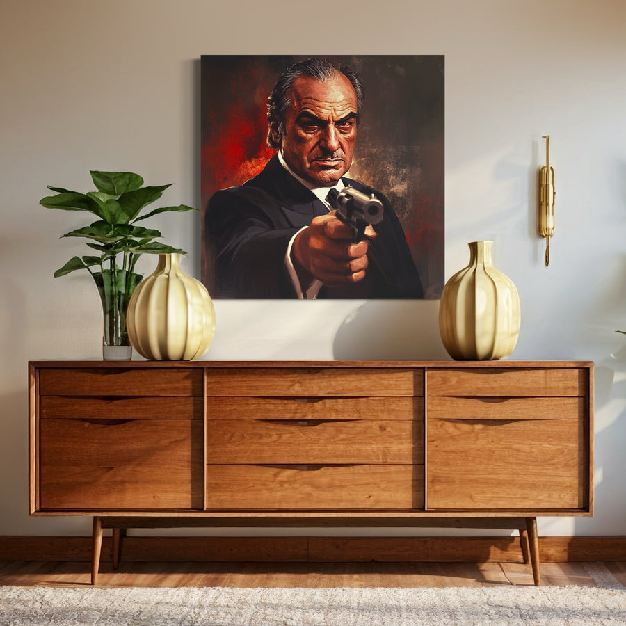 Quadro di mafia - Le Vengeur Armé - Cornice decorativa