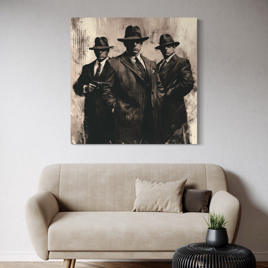 Picture Mafia - Trio di potere - Cornice déco senza tempo