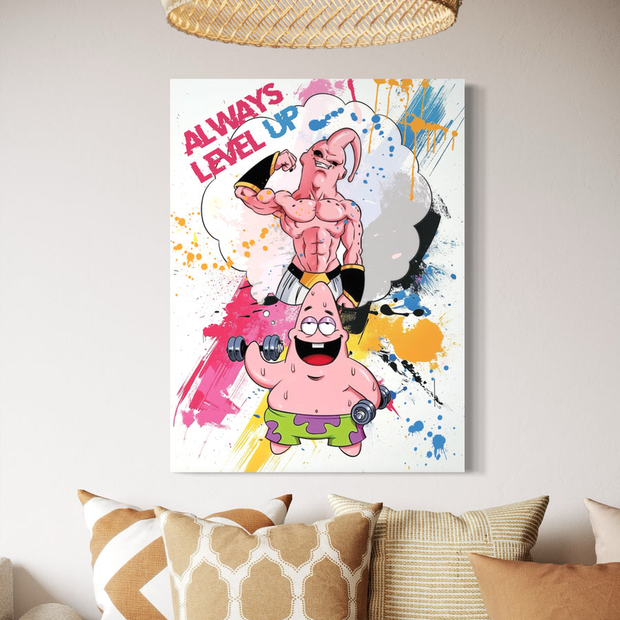 Tableau Bob L'Éponge Patrick - Motivation et Style Pop Art