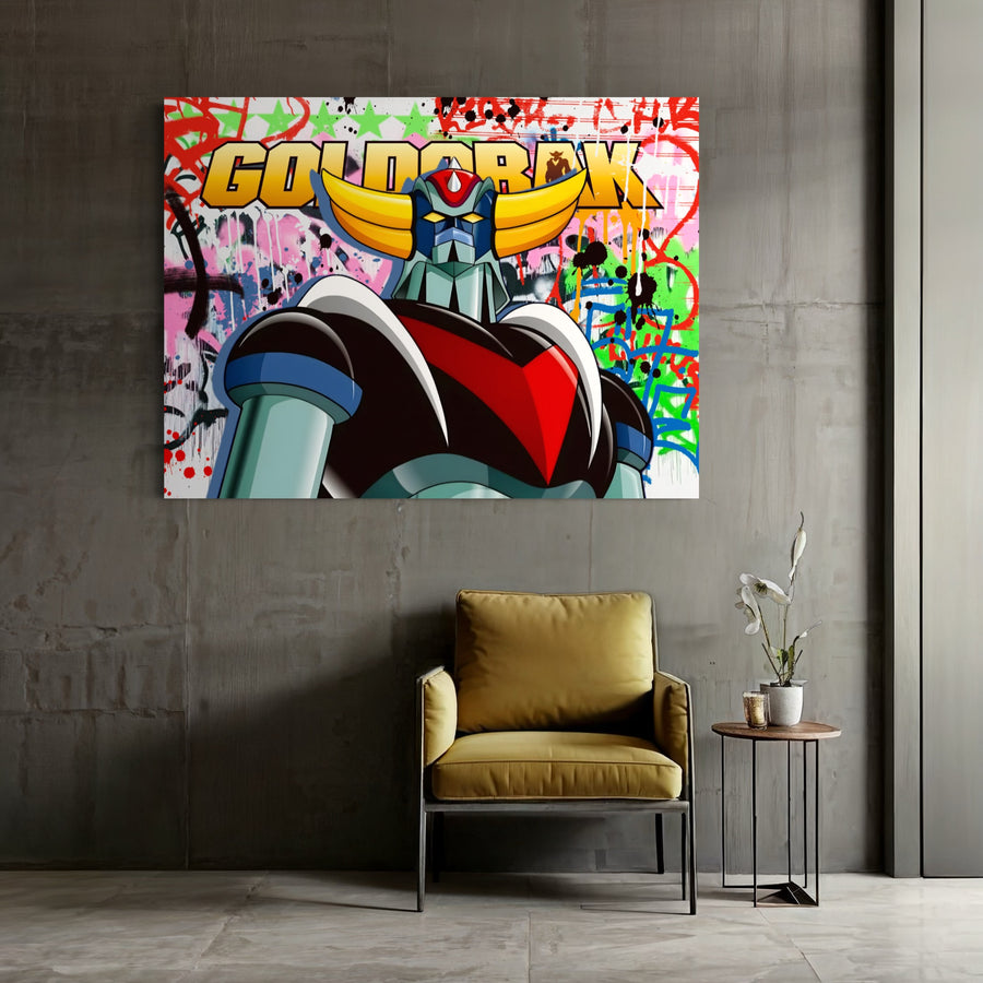 Tavolo Goldorak Titan - Decorazione murale di design