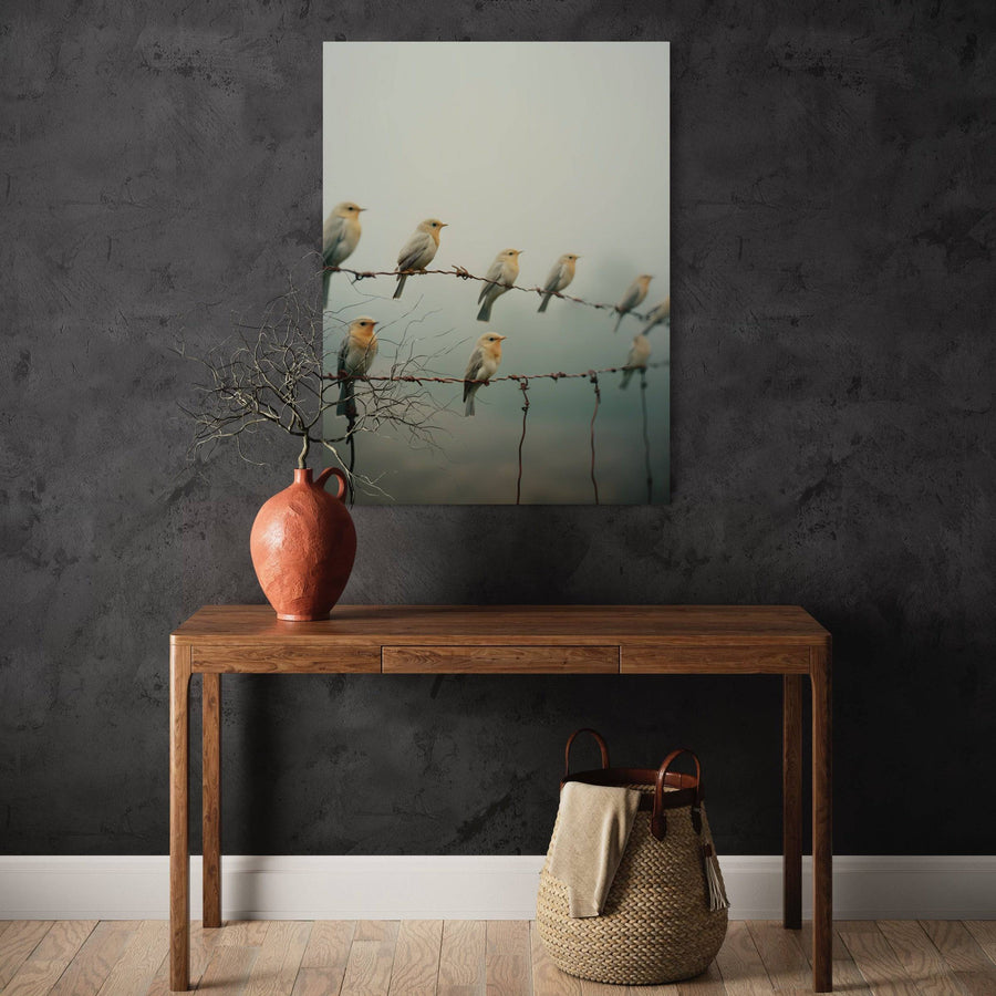 Immagine Armonia aviaria - Decorazione murale naturale