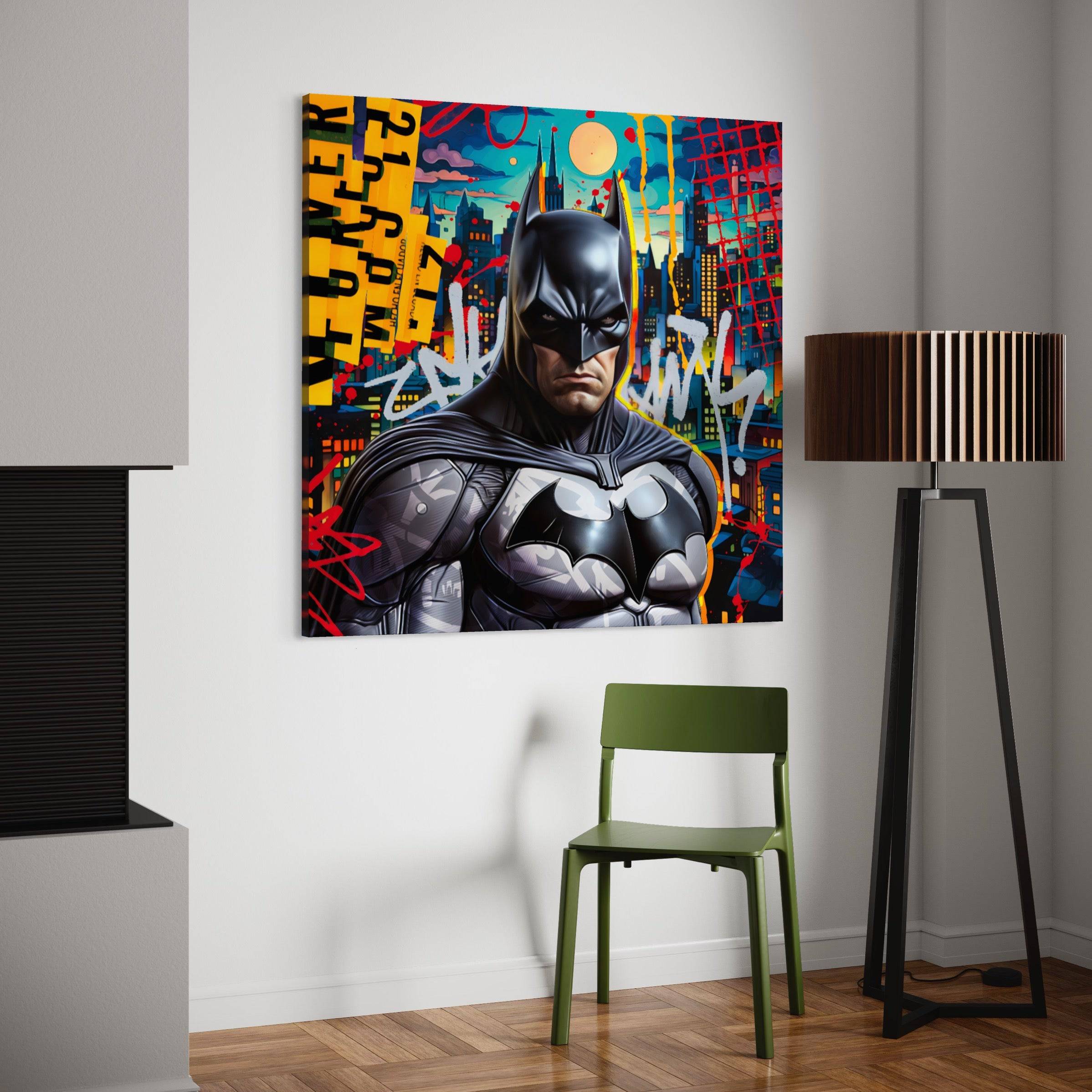 Batman - Tabeau Pop Art - Fabulartz.fr 