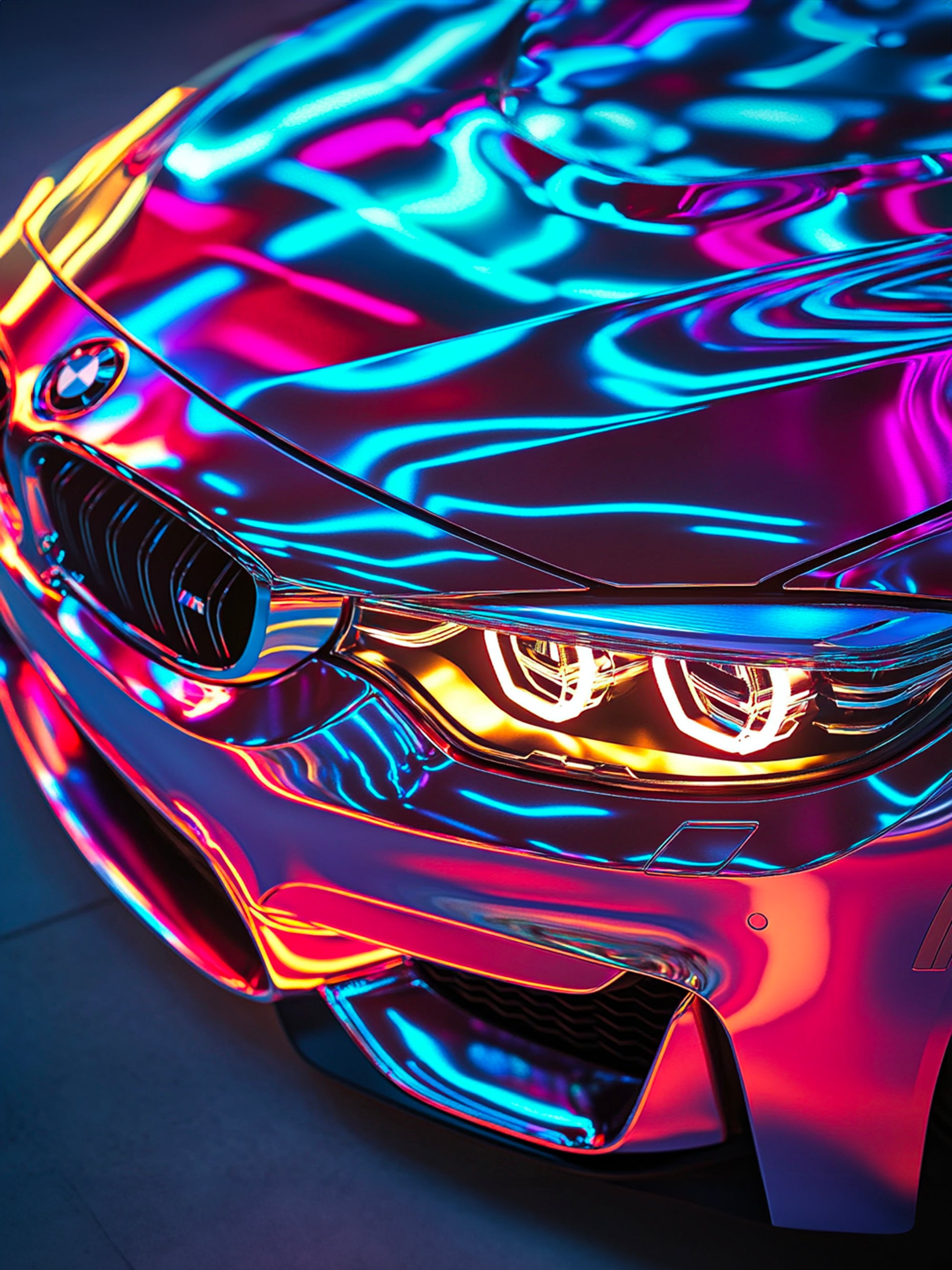 Tableau BMW Futuristes - Déco Murale Design Moderne - Fabulartz.fr 