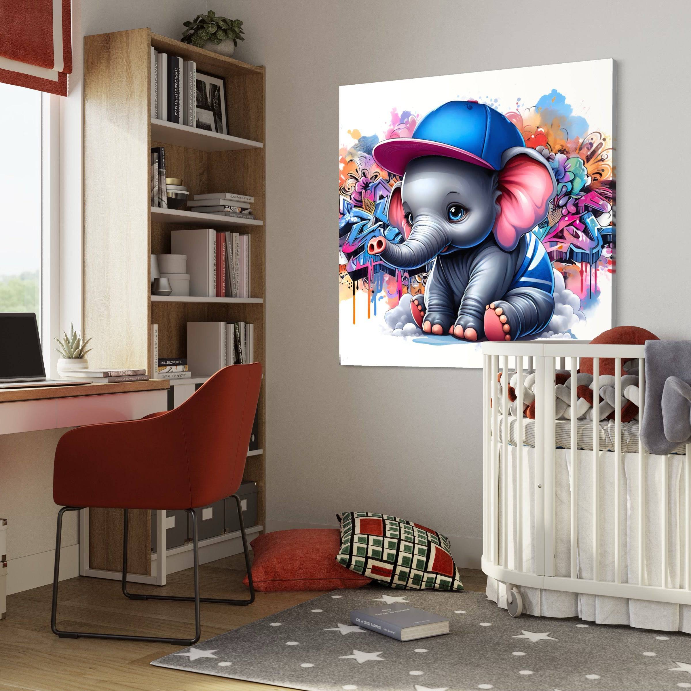 Dumbo - Tableau Enfant - Fabulartz.fr 