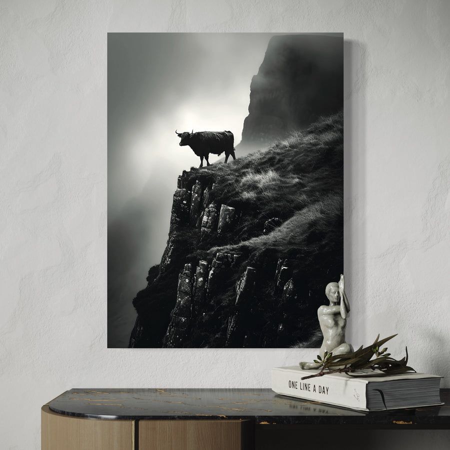 Quadro spagnolo Toro selvatico - Decorazione murale di design