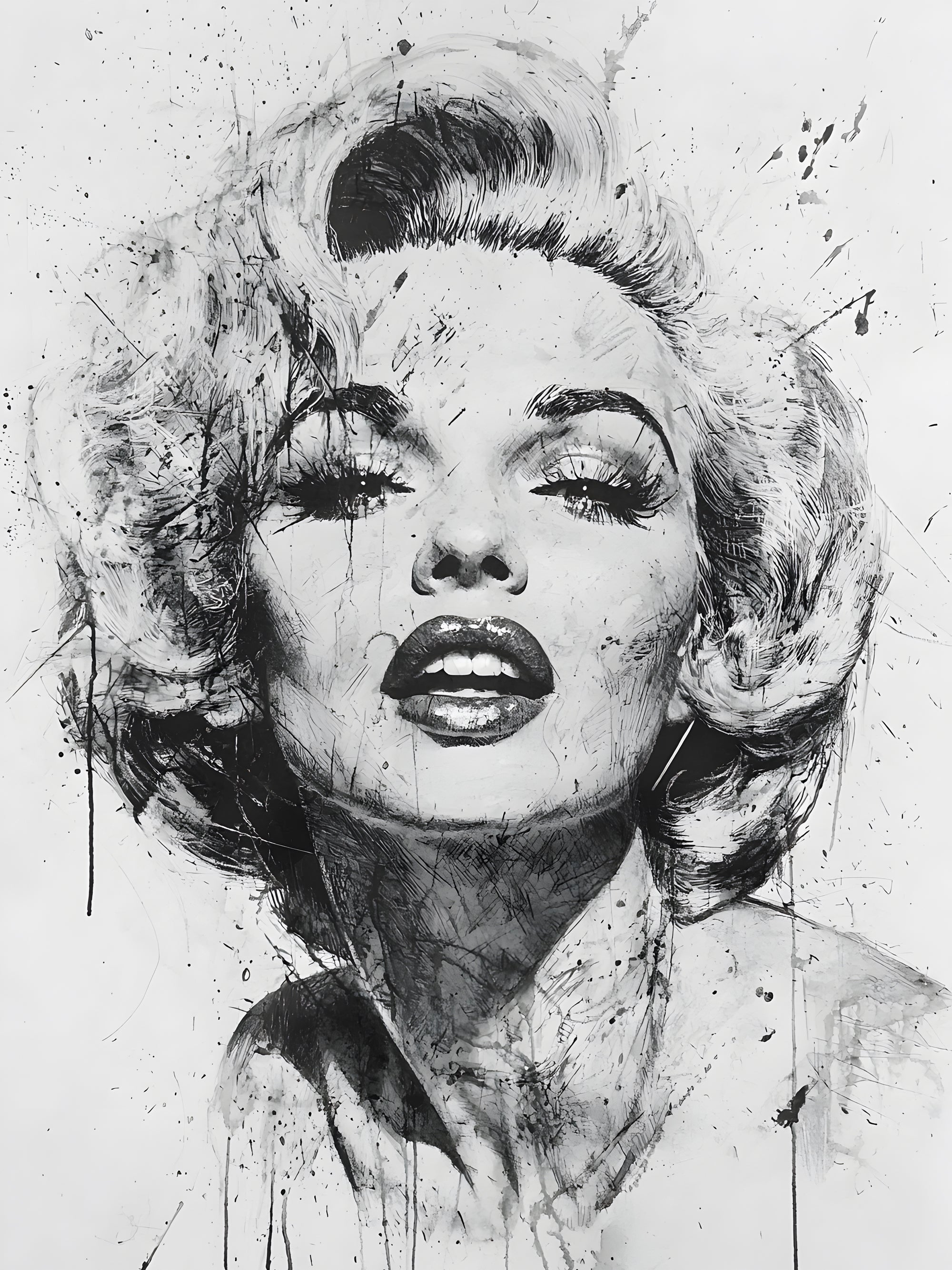 Tableau Marilyn Monroe - Décoration murale artistique - Fabulartz.fr 