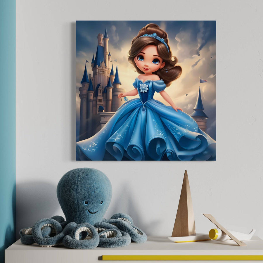 Tableau Enfant Little Princesse - Décoration Murale Féérique