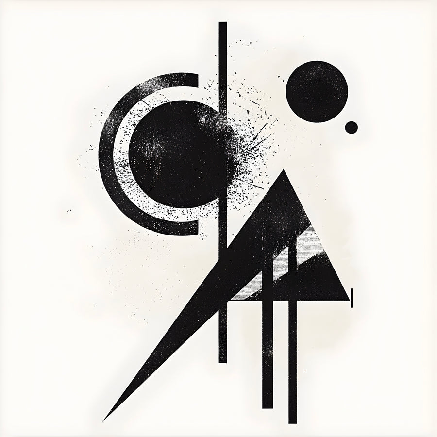 Pittura astratta moderna - Cosmo geometrico