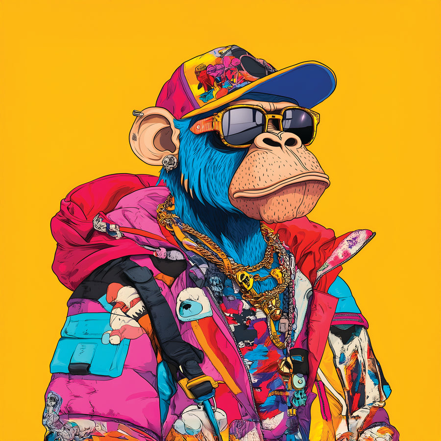 Monkey Streetwear - Decorazione da parete moderna