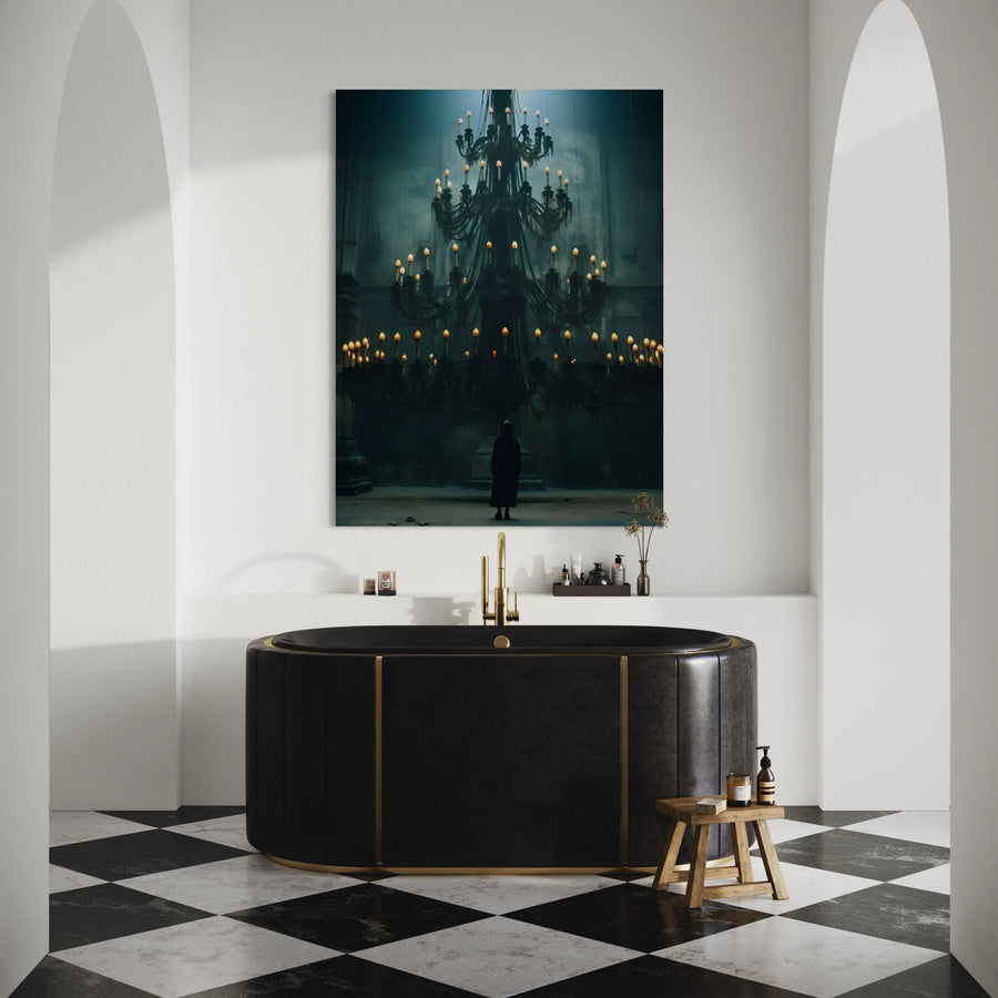 Immagine Eleganza luminosa - Decorazione murale di design