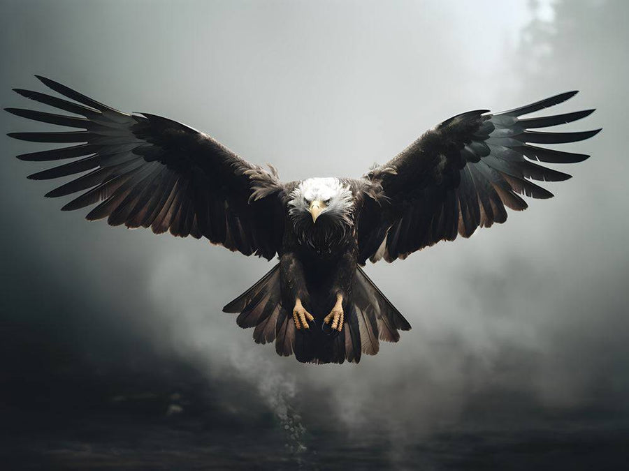 Tableau Photographie Aigle en Vol - Powerful wall decoration