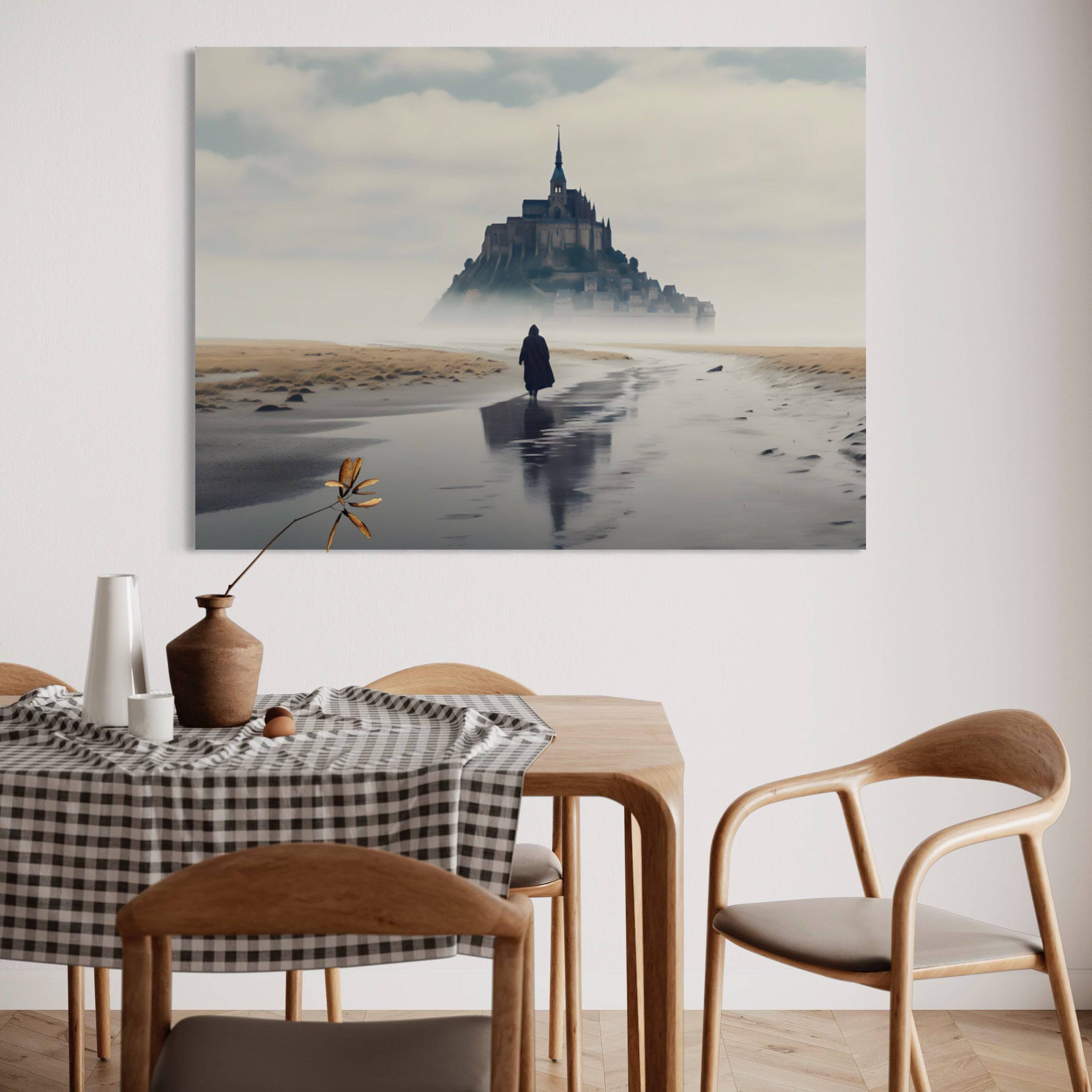 Mont Saint-Michel Majesty - Tableau du mont Saint-Michel - Fabulartz.fr 