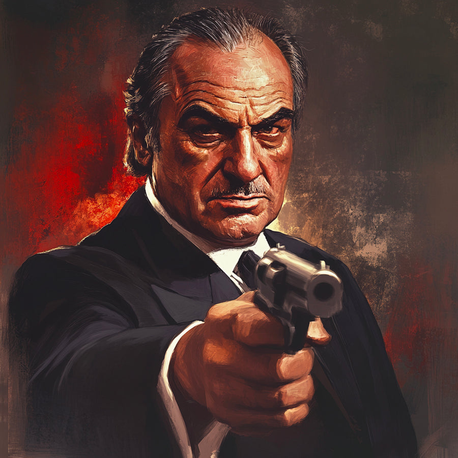 Quadro di mafia - Le Vengeur Armé - Cornice decorativa