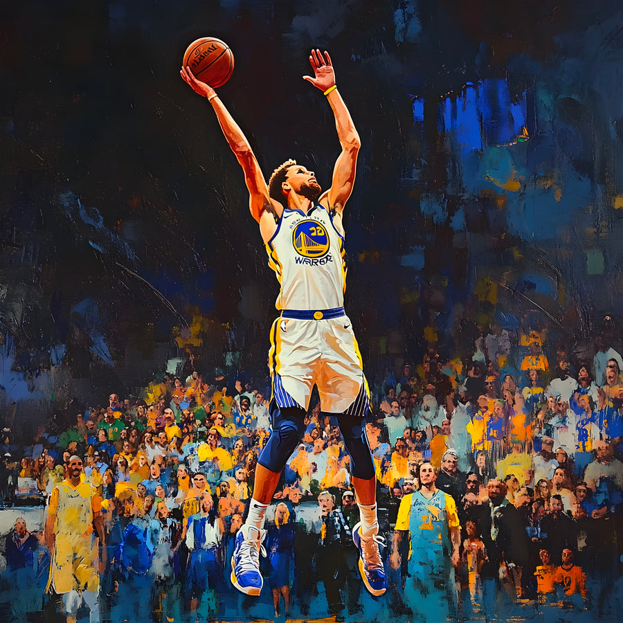 Tableau NBA Curry Victoire – Cadre Déco Design