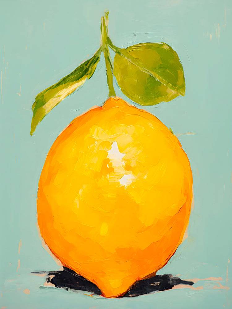 Tableau Cuisine "Citron" - Décoration Murale Lumineuse