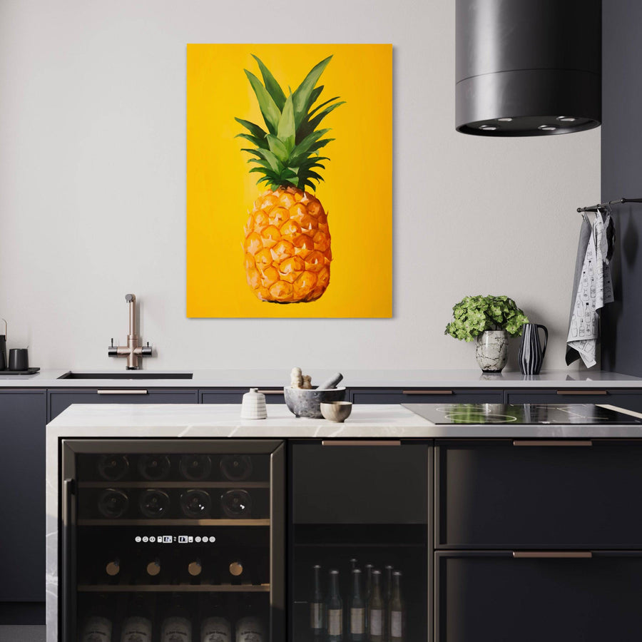 Tableau Cuisine Moderne "Ananas" - Déco Murale Design