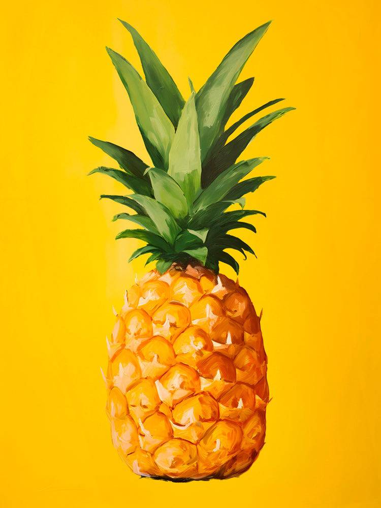 Tableau Cuisine Moderne "Ananas" - Déco Murale Design