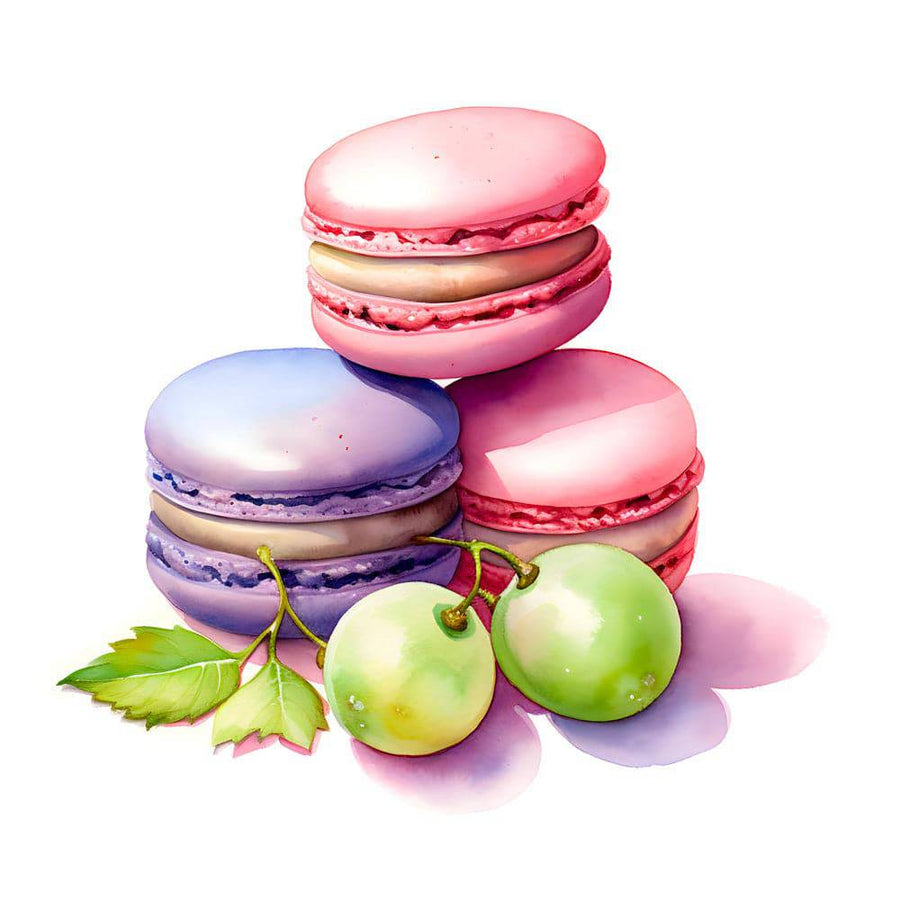Tableau Cuisine "Douceur Et Fraîcheur" - Décoration Murale Gourmande