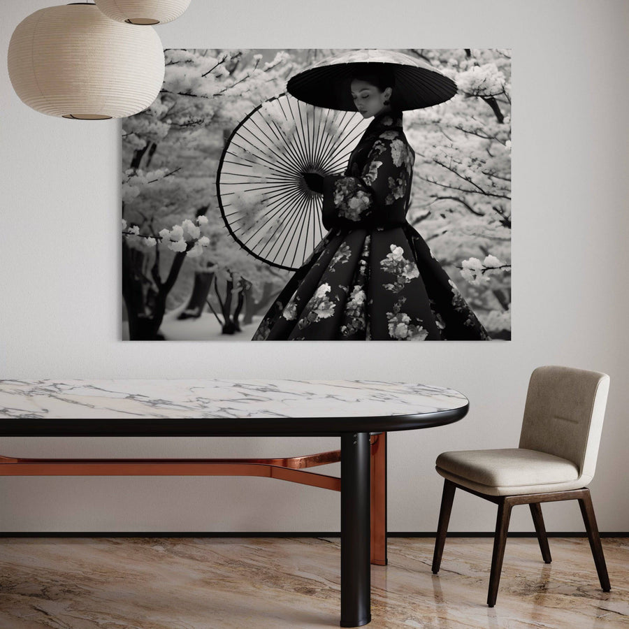 Tableau Japon Geisha - Décoration Murale Élégance Zen