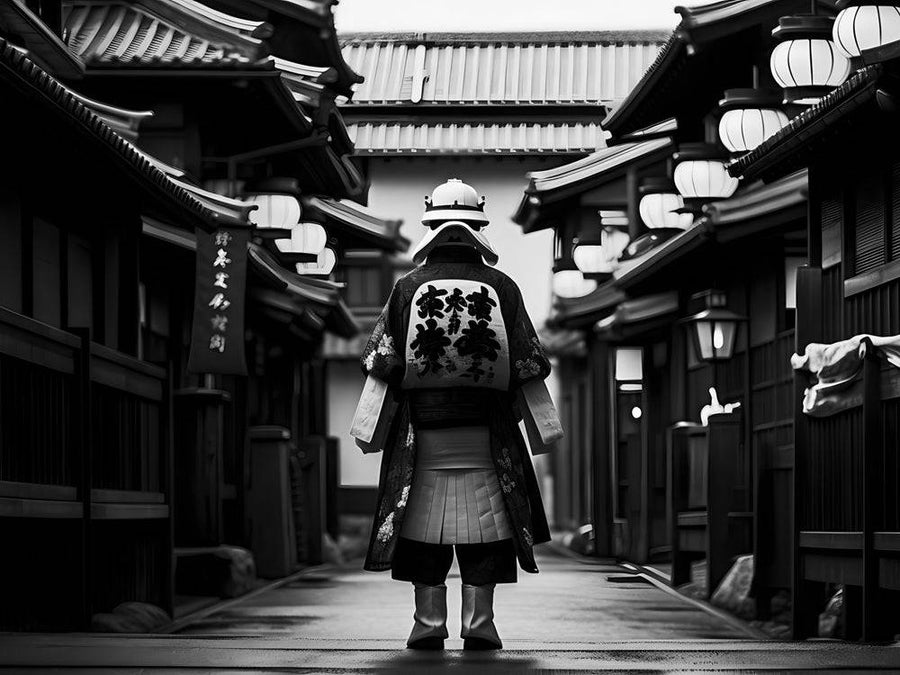 Tableau Japon Samouraï - Décoration Murale Historique et Culturelle