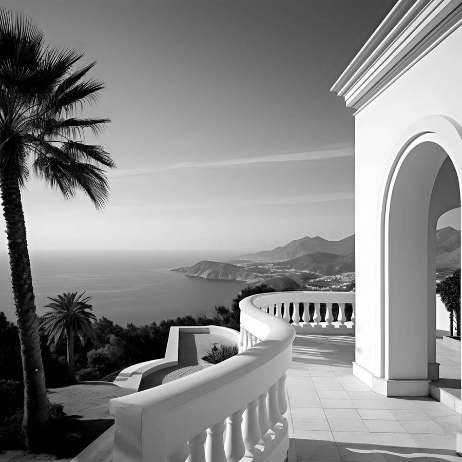 Spagna paesaggio mediterraneo - Elegante decorazione murale