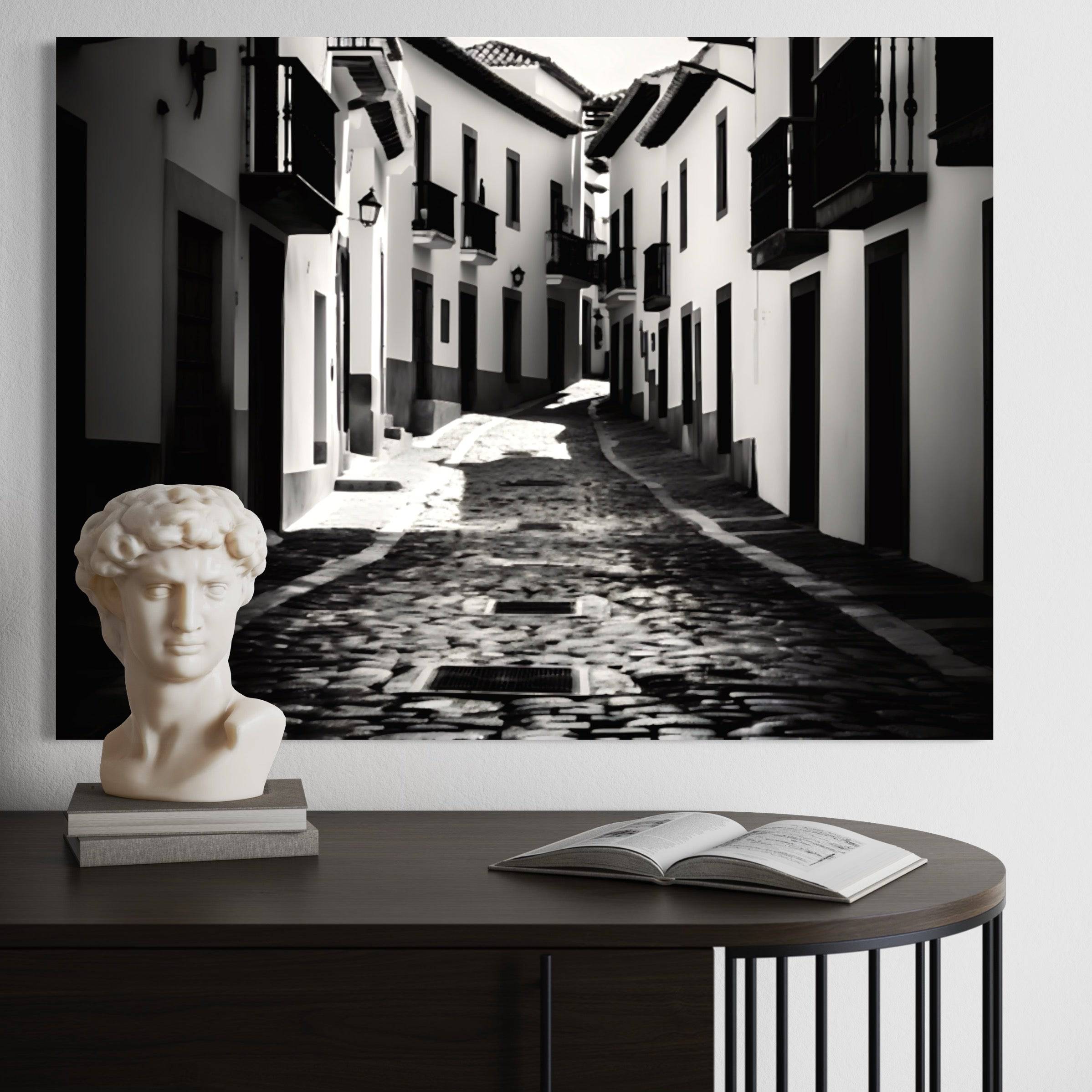 Tableau Espagne |  Petite Ruelle d'Espagne - Fabulartz.fr 