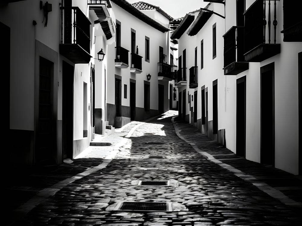 Tableau Espagne |  Petite Ruelle d'Espagne - Fabulartz.fr 