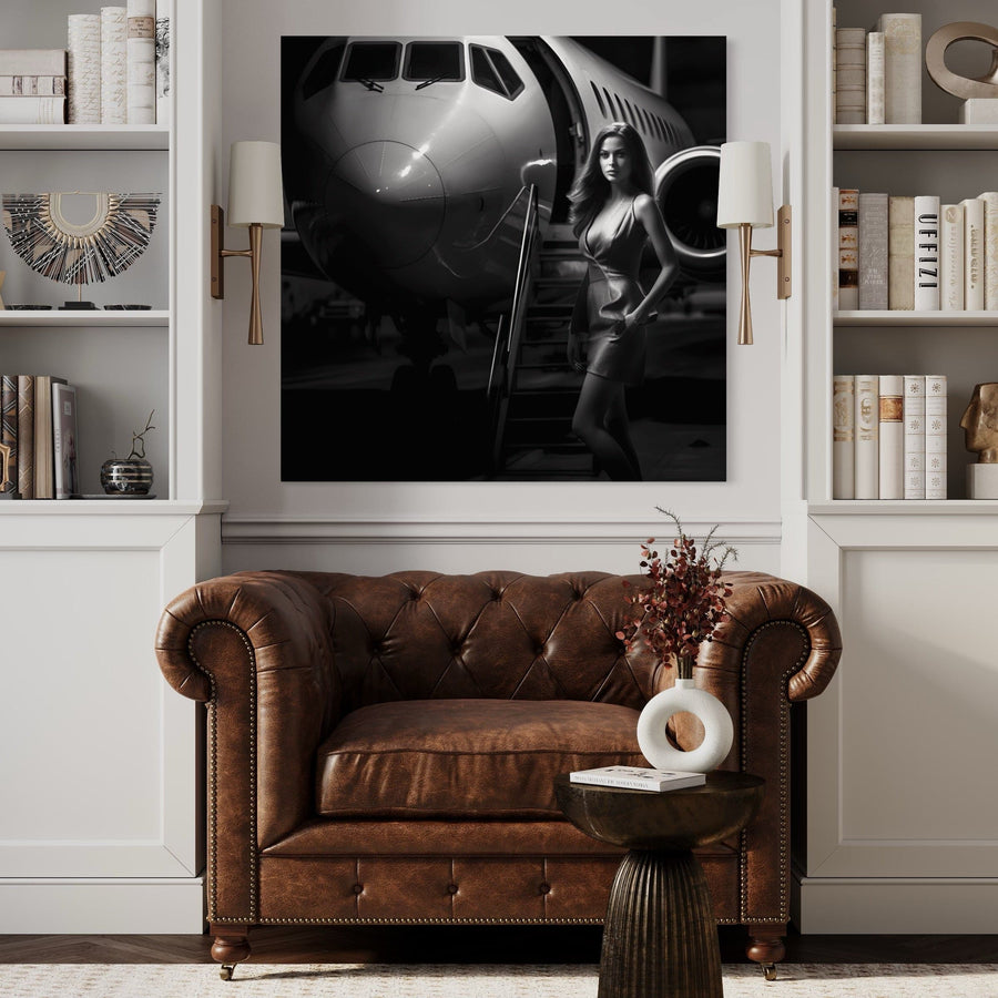 Tableau Noir et Blanc - Vol 347 - Cadre Déco