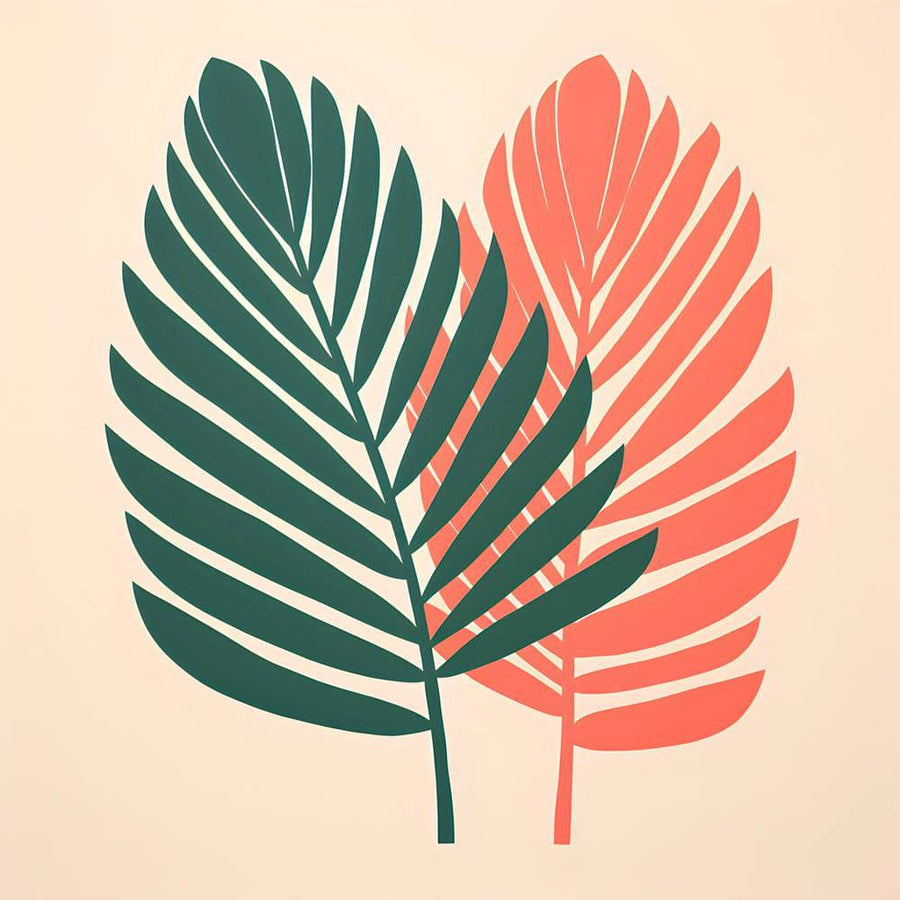 Scandinavian painting Caresse du Vent - Design wall decoration