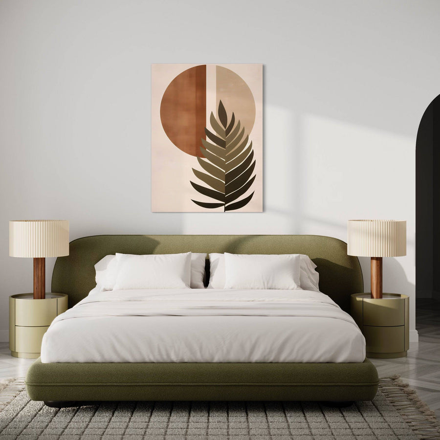 Tableau scandinave Contrastes Naturels - Décoration murale élégante