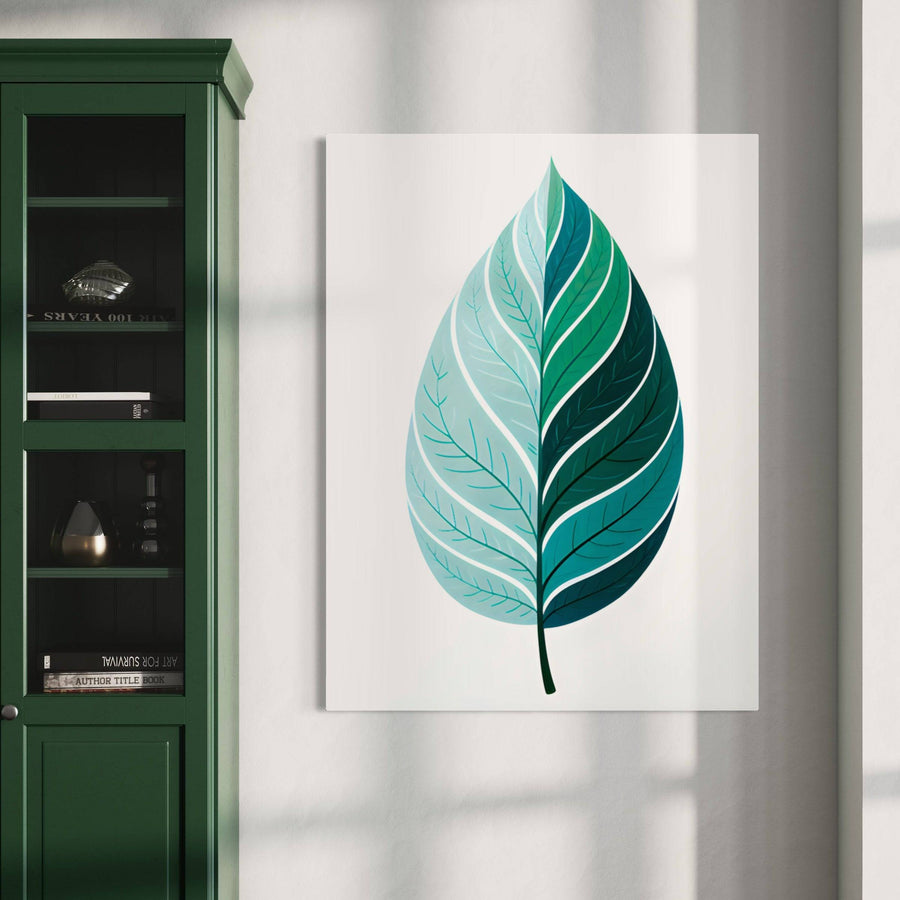 Scandinavian painting Délicatesse des Veines - Soothing wall decoration