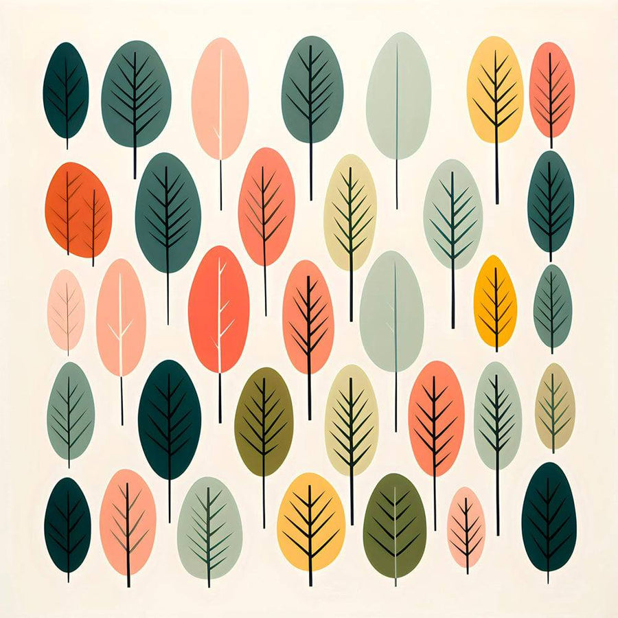 Scandinavian painting Essence d'Élégance - Chic wall decoration