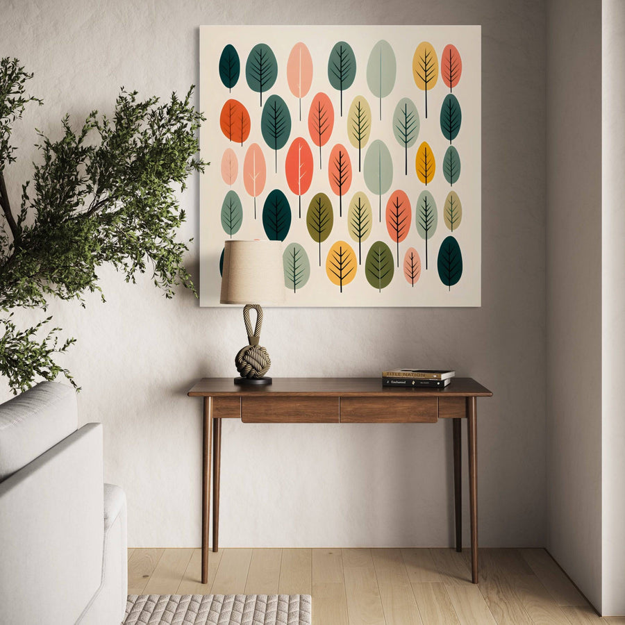 Scandinavian painting Essence d'Élégance - Chic wall decoration