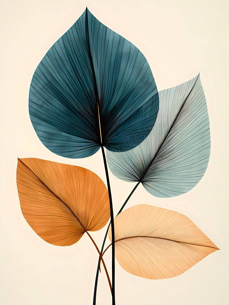 Quadro scandinavo Evanescence Botanique - Decorazione artistica da parete