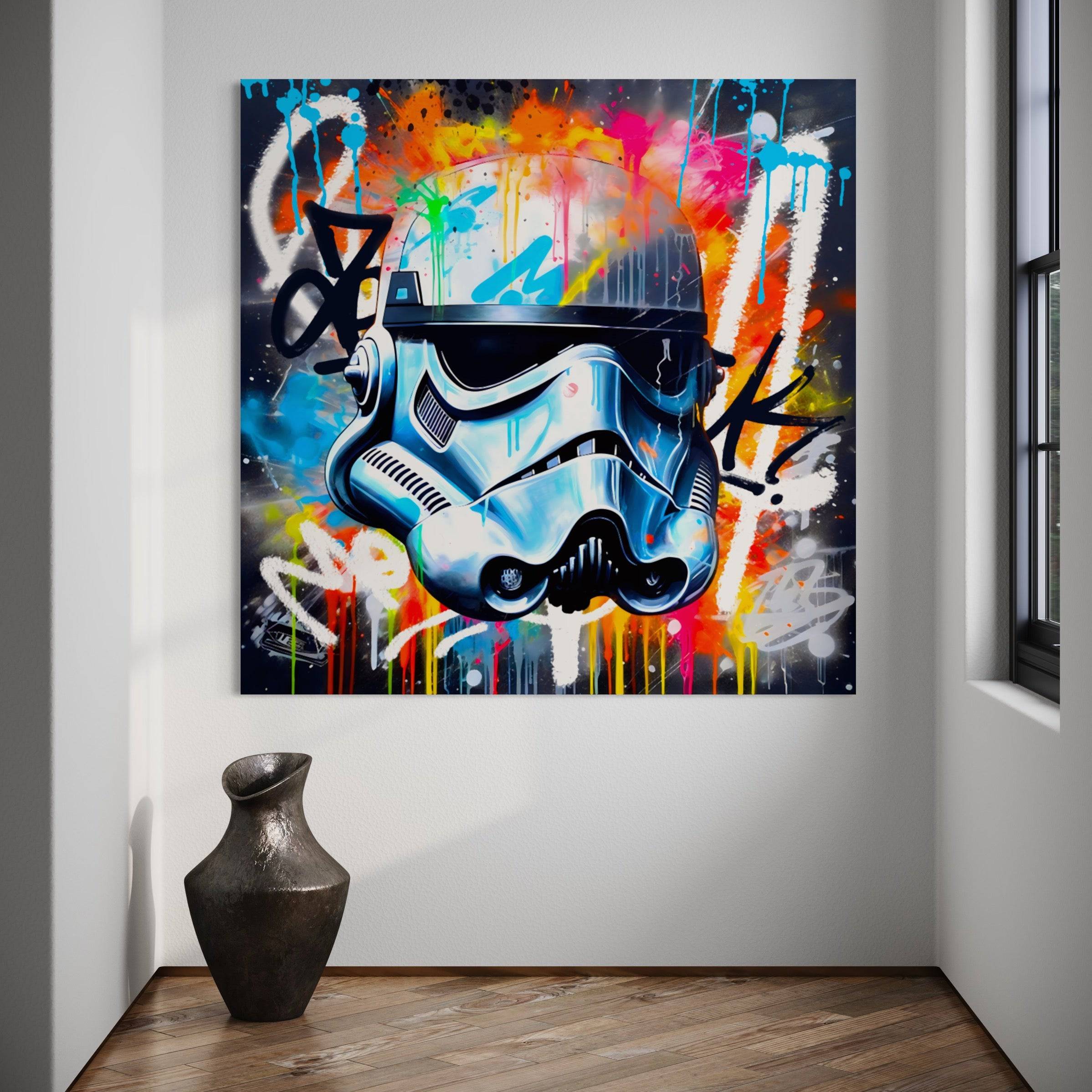 Tableau Star Wars - Déco - Street Art - Fabulartz.fr 