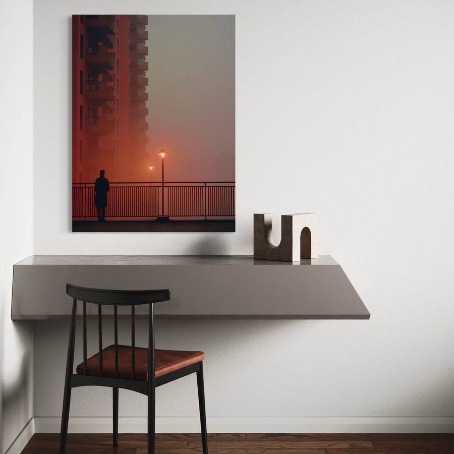 Immagine Urban Reverie - Decorazione murale di design